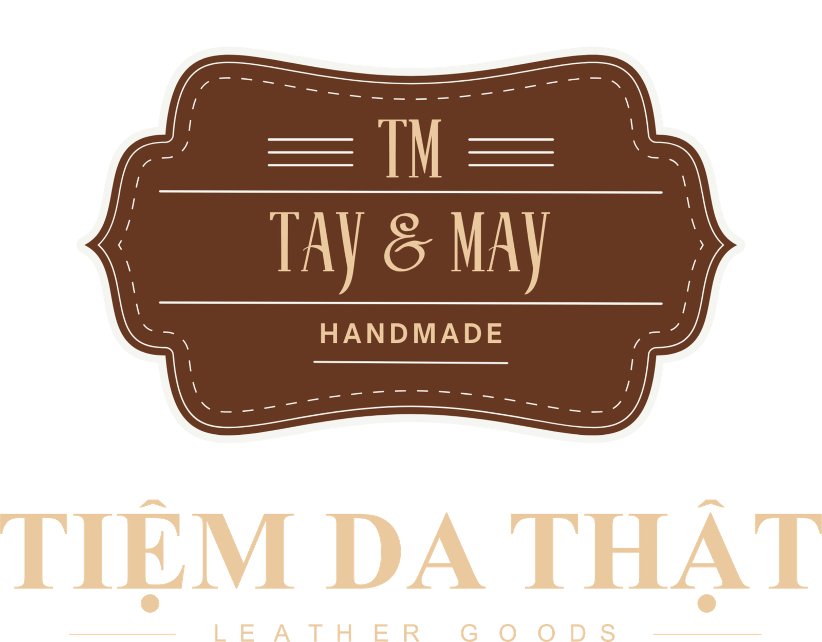 Logo Tiệm Da Thật